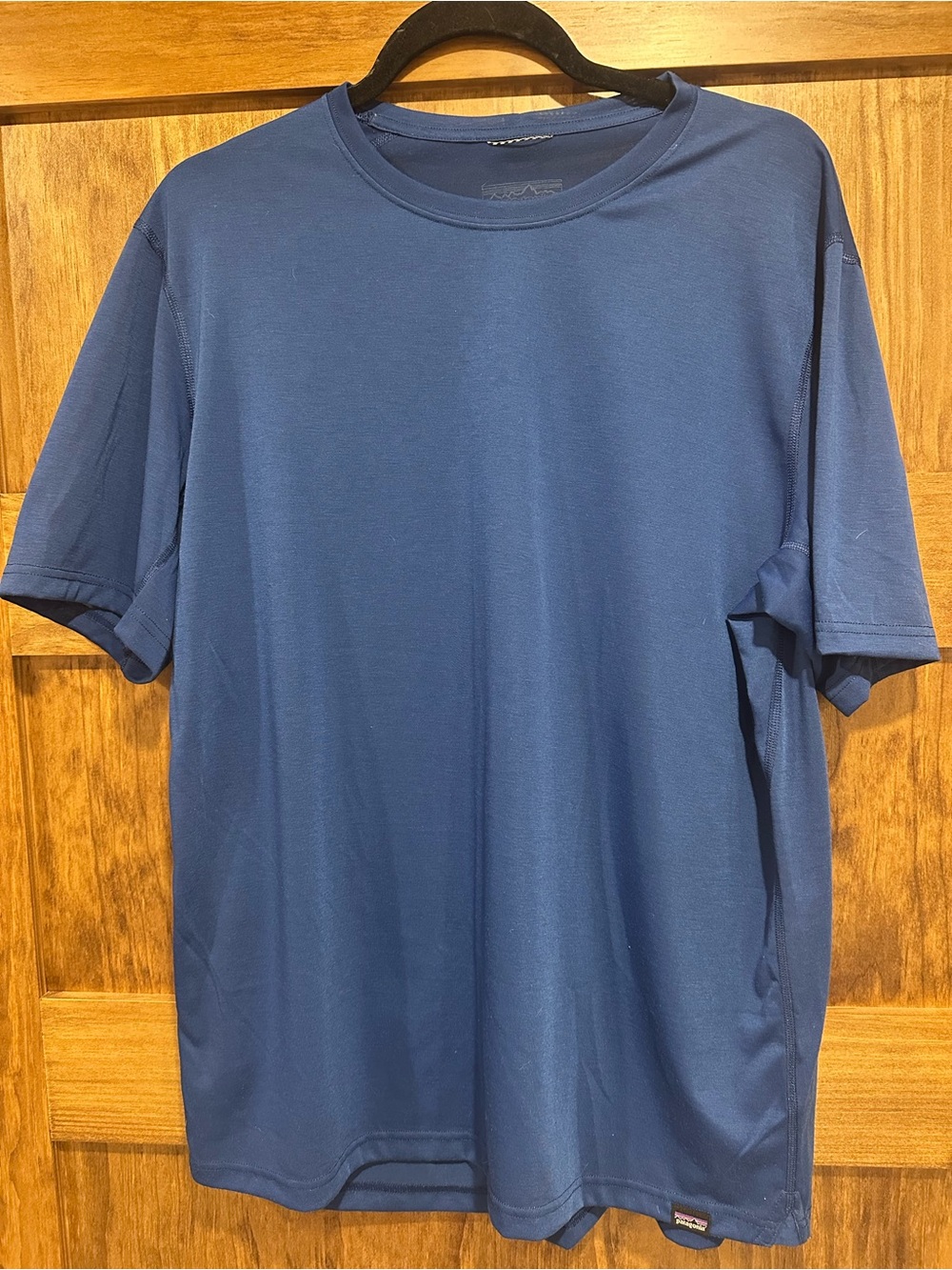 Patagonia Men's Short Sleeve Crew Tee -  Blue